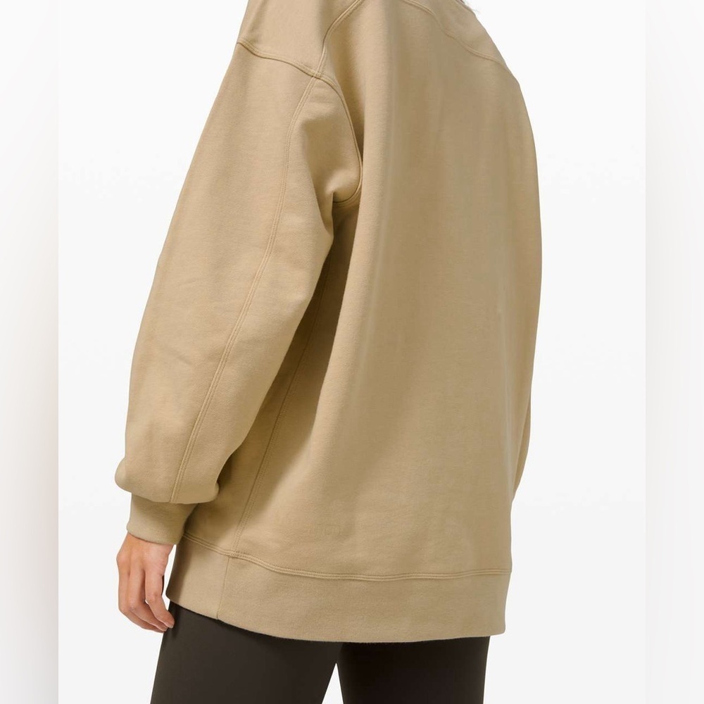 Lululemon Perfectly Oversized Crew Trench Size Medium - Picture 4 of 10